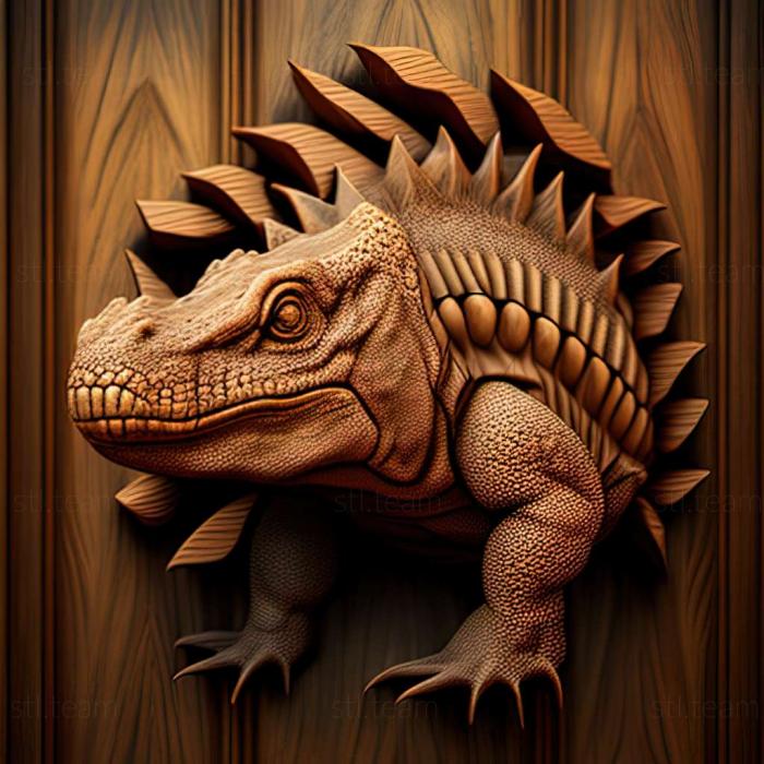 3D model Ankylosaurus (STL)